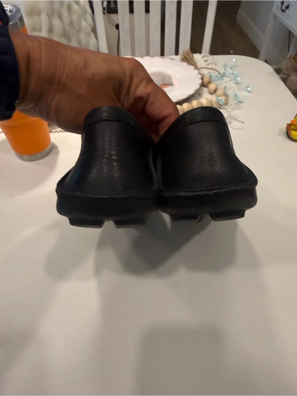 Gucci Black Leather Loafers with Bamboo Bit